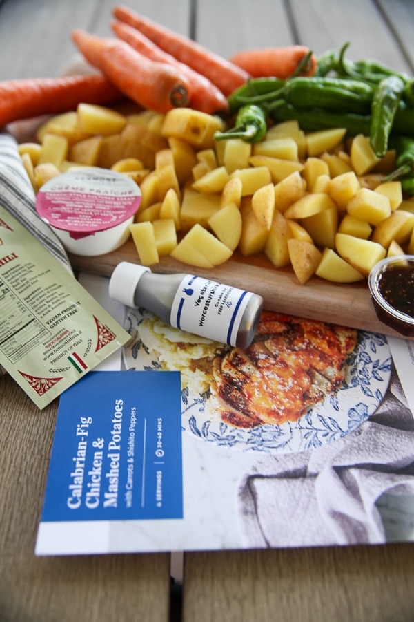 meal prep with Blue Apron