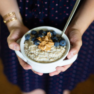 Kath's bowl of oatmeal