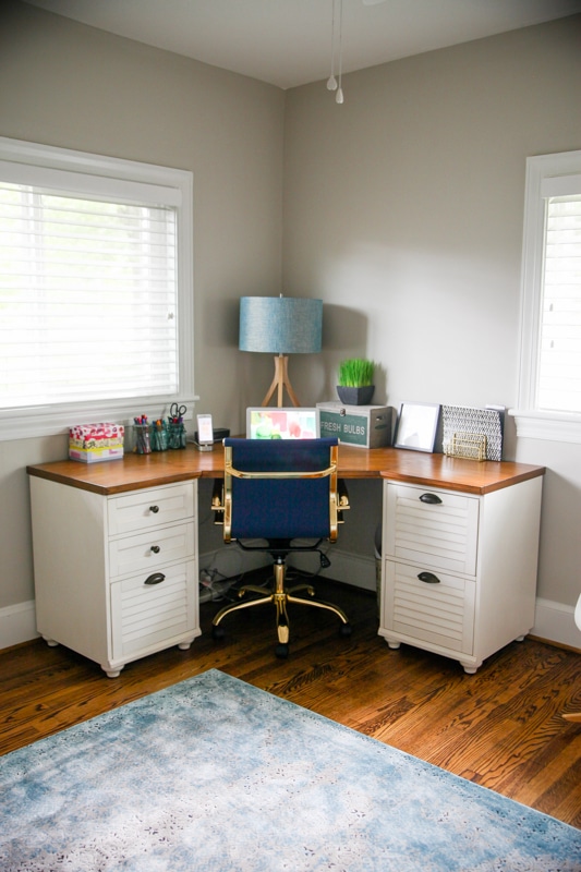Pottery Barn Corner Desk