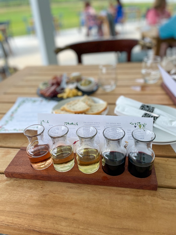 merrie mill wine flight