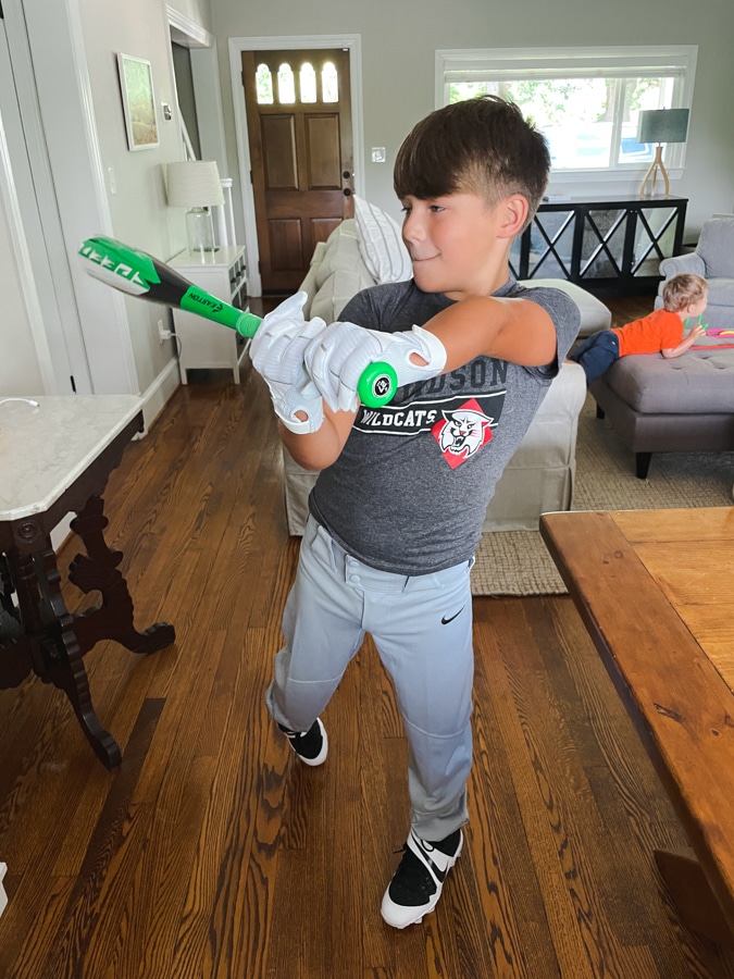 Mazen and baseball | Happy 9th Birthday Mazen!