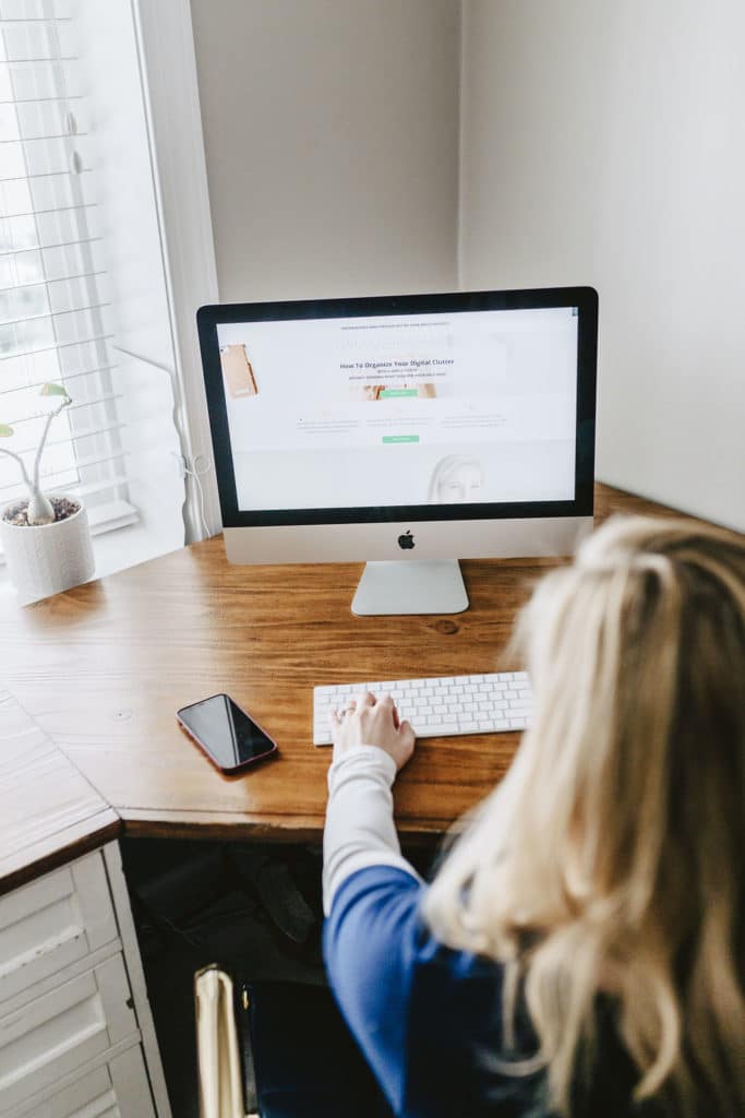 how to organize your gmail on an imac