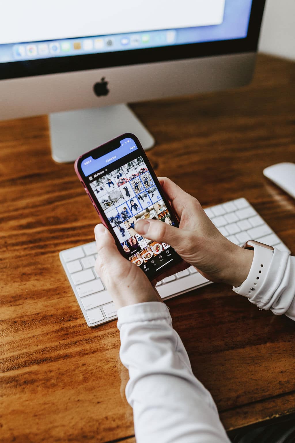how to organize photos on your phone