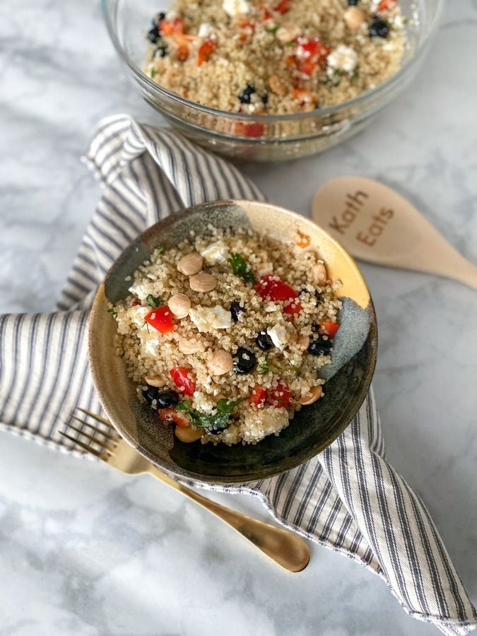 Feta & Herb Quinoa Salad Feta & Herb Quinoa Salad | No Cook Summer Recipes