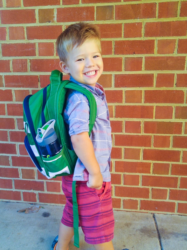 Back to school outfit for boy