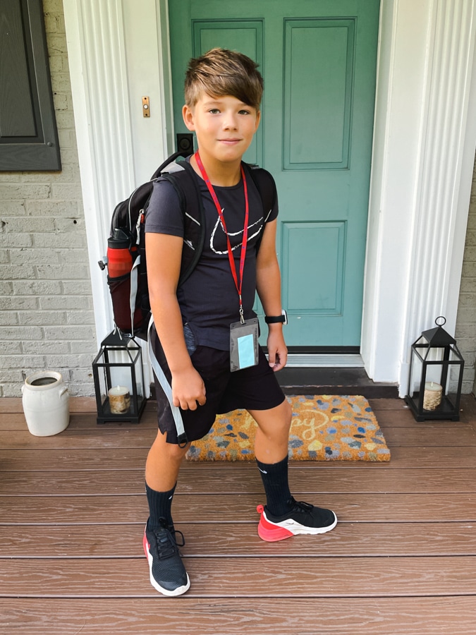 Nike boys school outfit