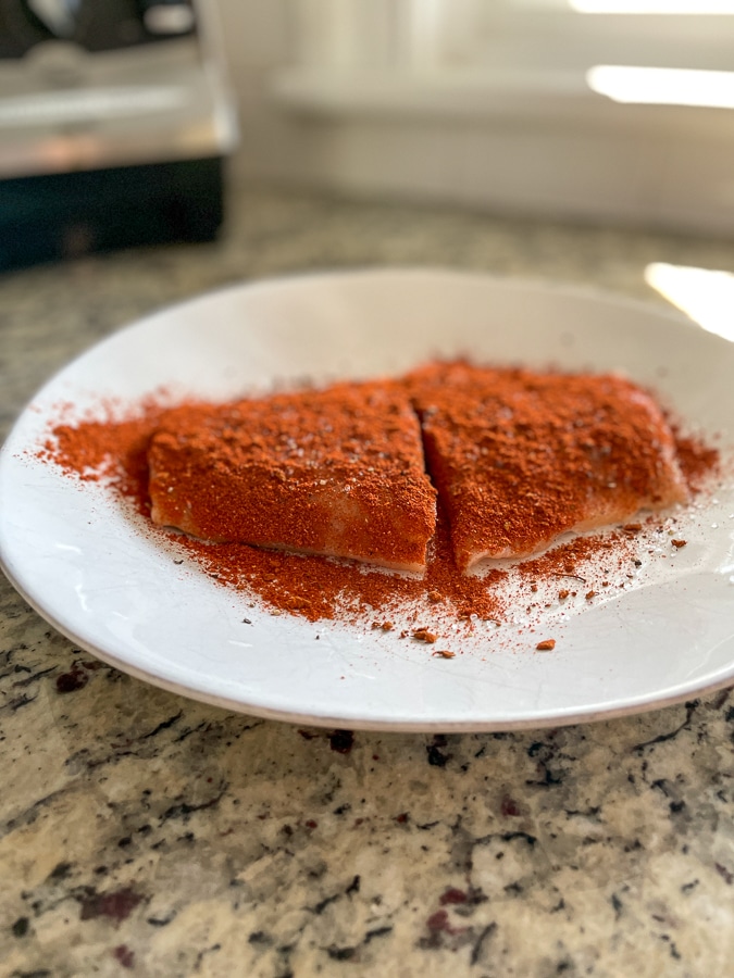 spice for salmon