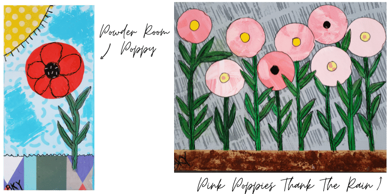 Powder Room Poppy Powder Room Poppy