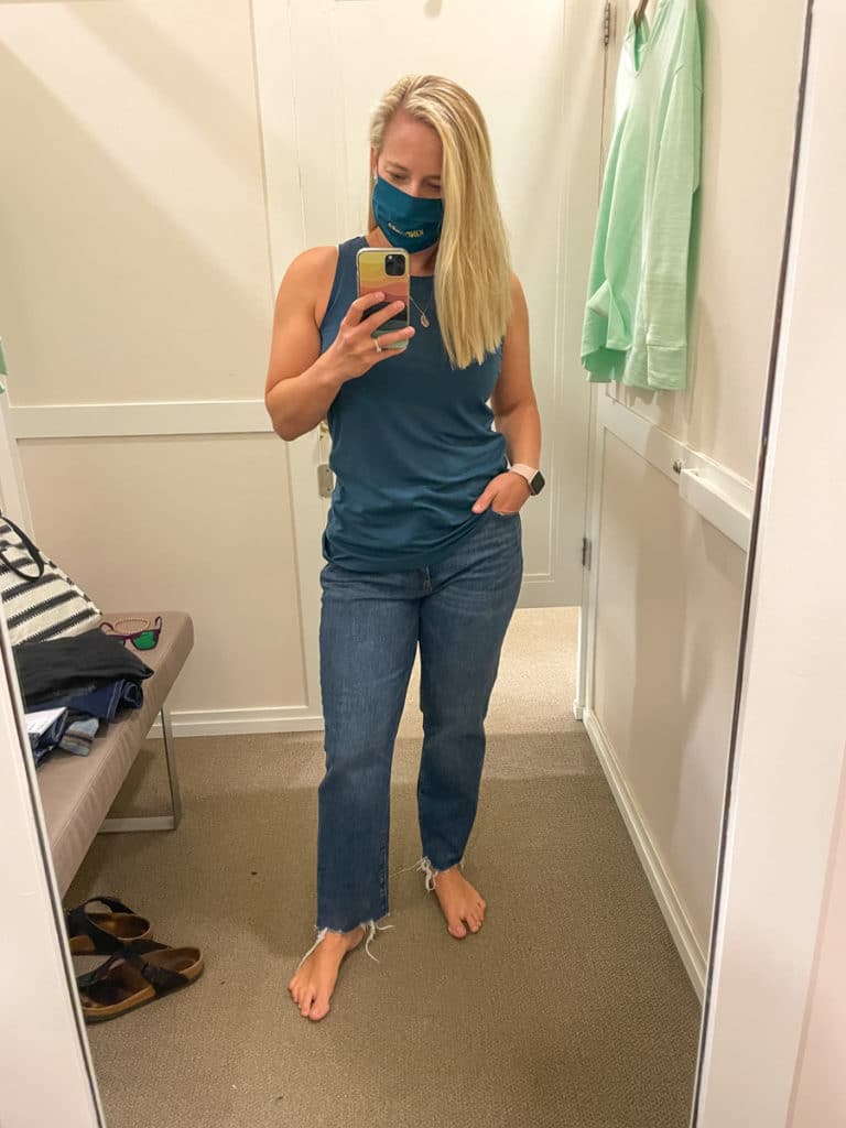 Mom Jeans Fitting Mom Jeans