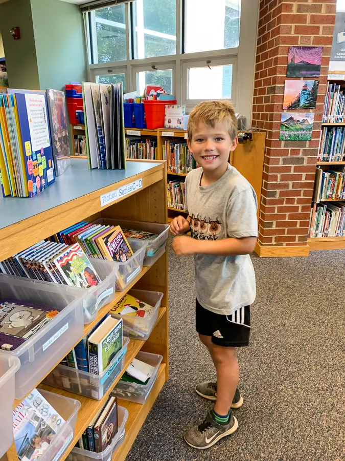 school library