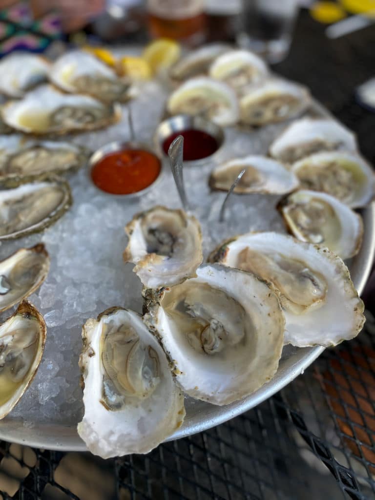 Public oysters Birthday Dinner at Public oysters