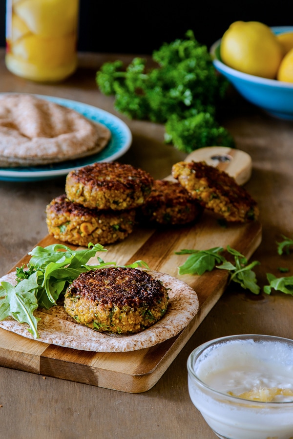 Spiced Millet & Chickpea Burgers 10 Healthy & Delicious Millet Recipes | Spiced Millet & Chickpea Burgers via Delicious Everyday