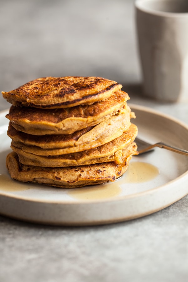 Sweet Potato Millet Pancakes 10 Healthy & Delicious Millet Recipes | Sweet Potato Millet Pancakes via The Full Helping