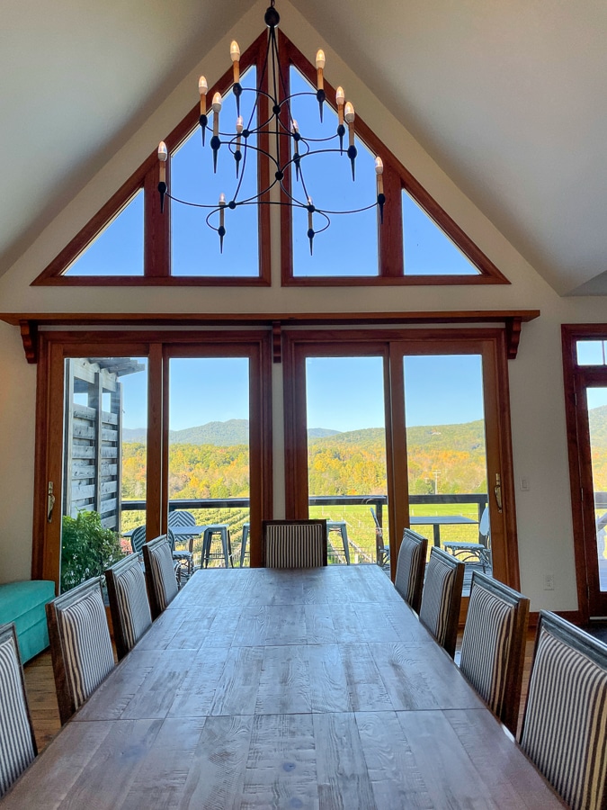 The Inn At Stinson Vineyards during fall