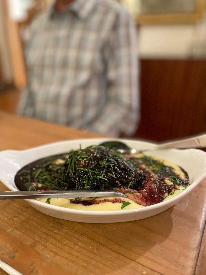 The Inn At Stinson Vineyards food review