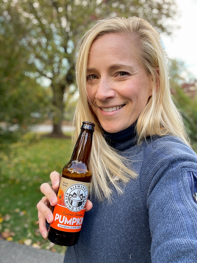 Pumpkin Beer Pumpkin Beer | The Inn At Stinson Vineyards + Bday recap