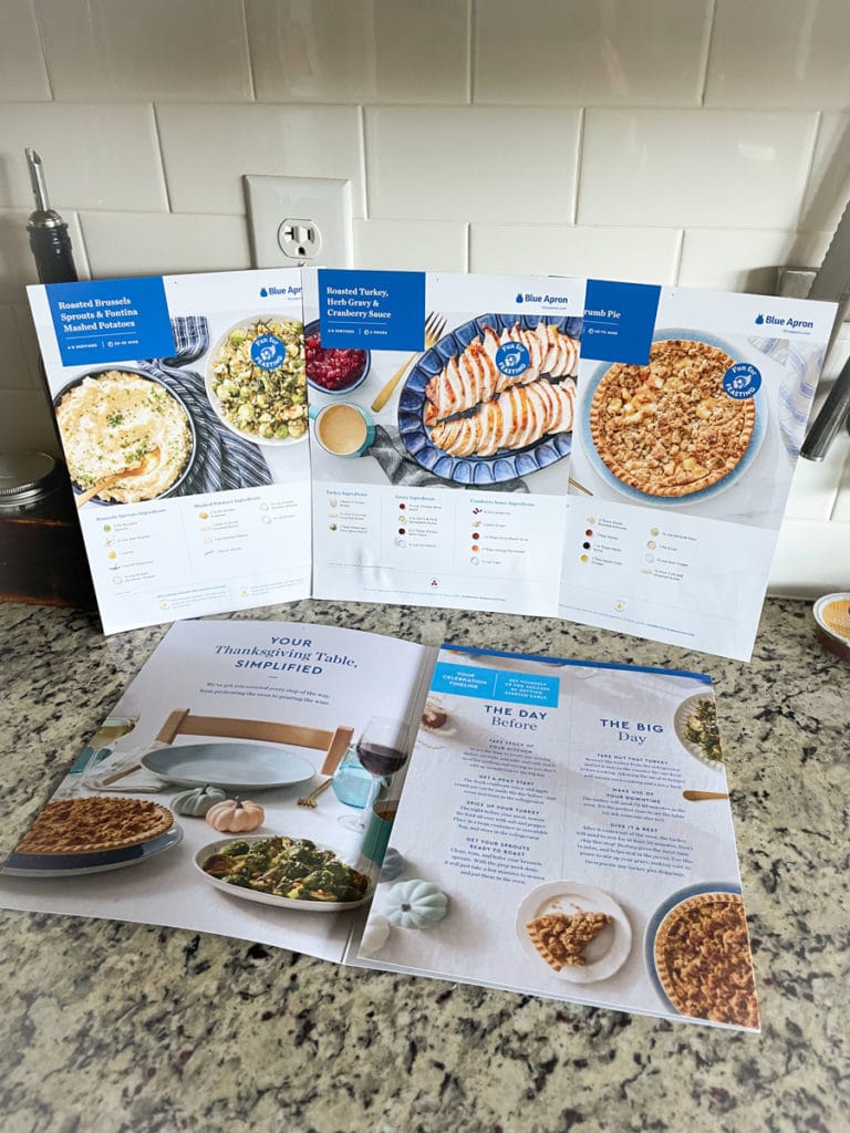 Blue Apron Thanksgiving Feast recipes Blue Apron Thanksgiving Feast Box