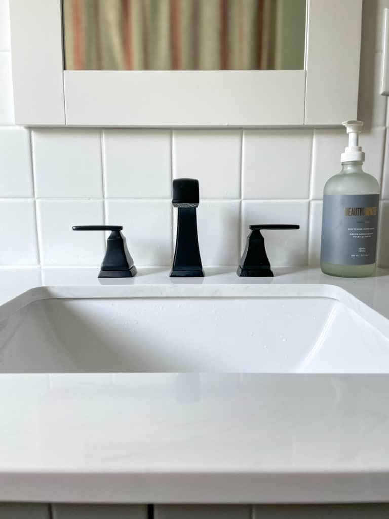 Delta Faucet Ashlyn in a matte black