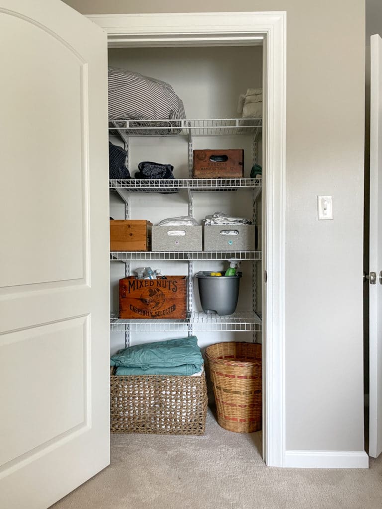 Linen Closet After Linen Closet After