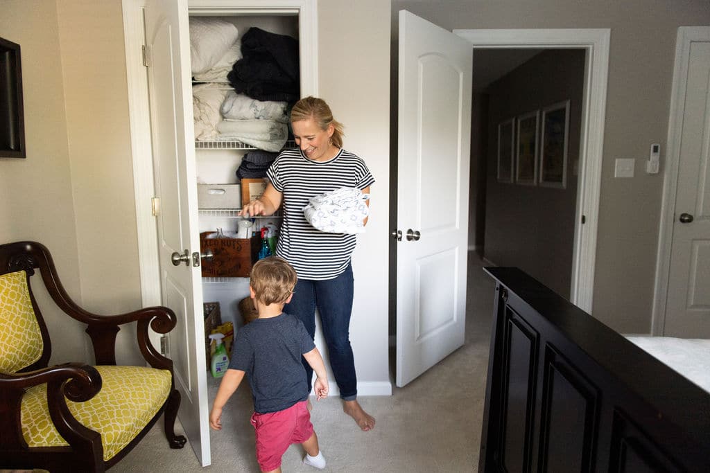 Linen Closet Overhaul