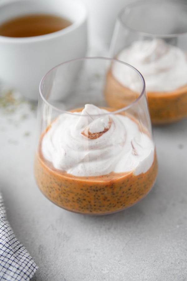 Pumpkin Chia Pudding Healthy Pumpkin Recipes: Pumpkin Chia Pudding