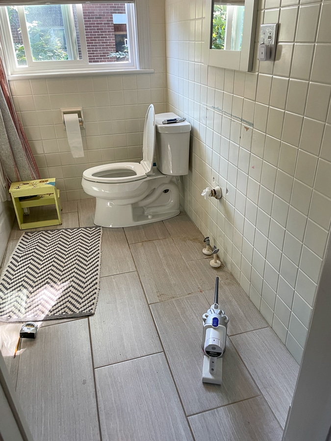 Vanity renovation