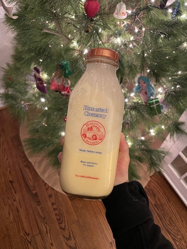 Eggnog Homestead Creamery