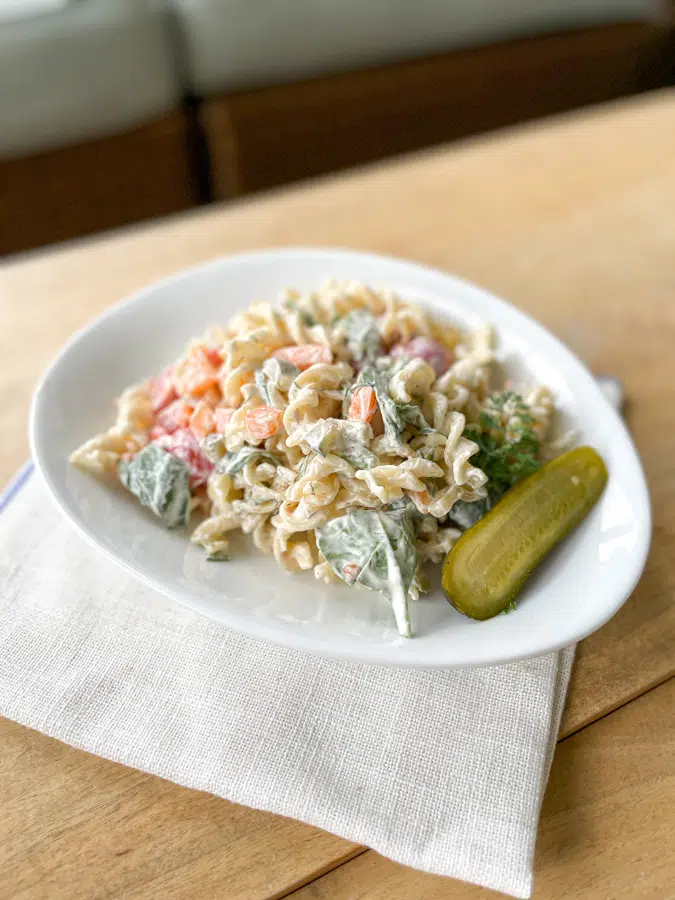 Dill Pickle Pasta Salad Dill Pickle Pasta Salad