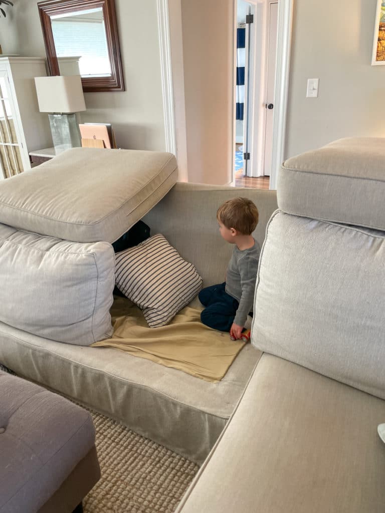couch forts couch forts - Winter Break Fun