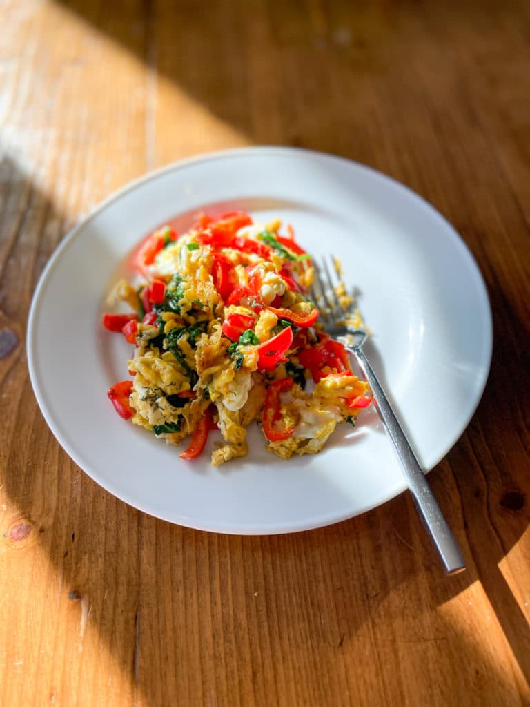 Veggie Scramble Veggie Scramble