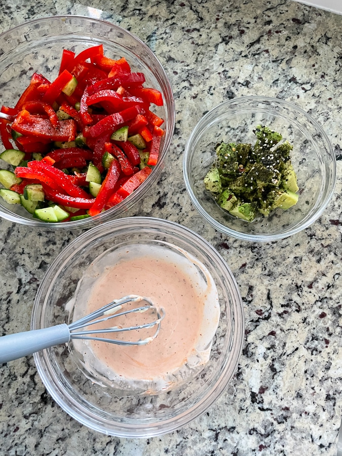 rice bowl toppings