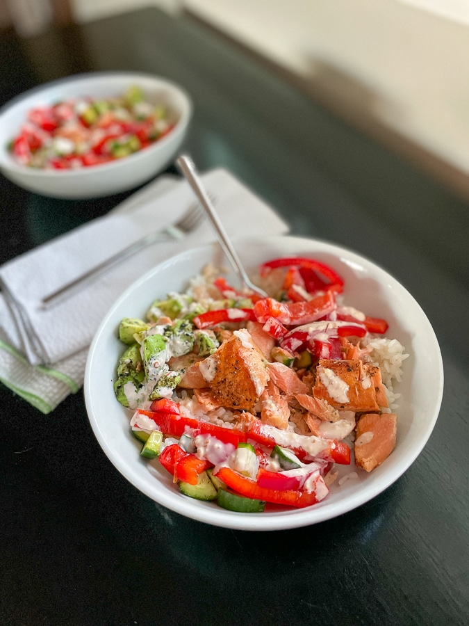 Blue Apron Avocado Rice Bowls