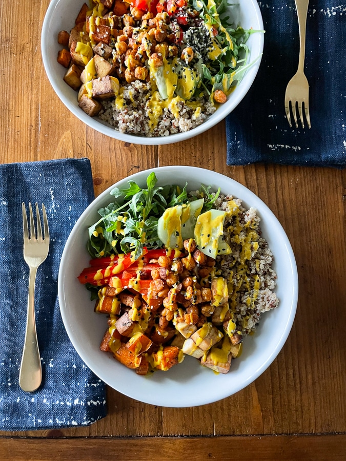 Chickpea Buddha Bowls Chickpea Buddha Bowl Recipe