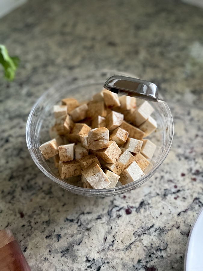 marinate tofu