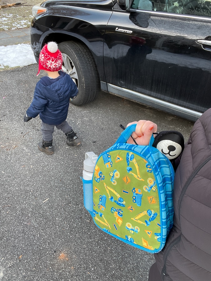 toddler going to school toddler going to school