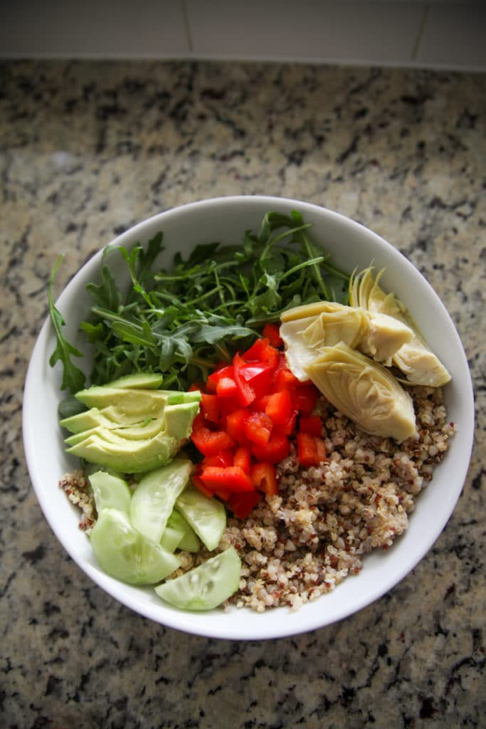 assemble the grain bowl assemble the grain bowl