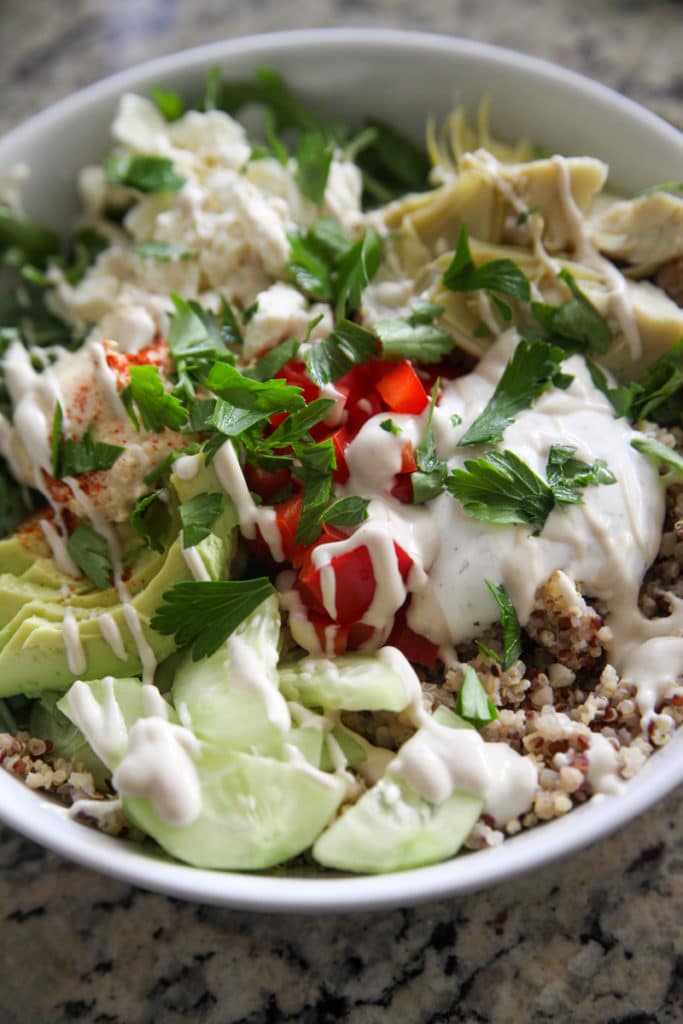 Mediterranean Grain Bowl Mediterranean Grain Bowl Recipe