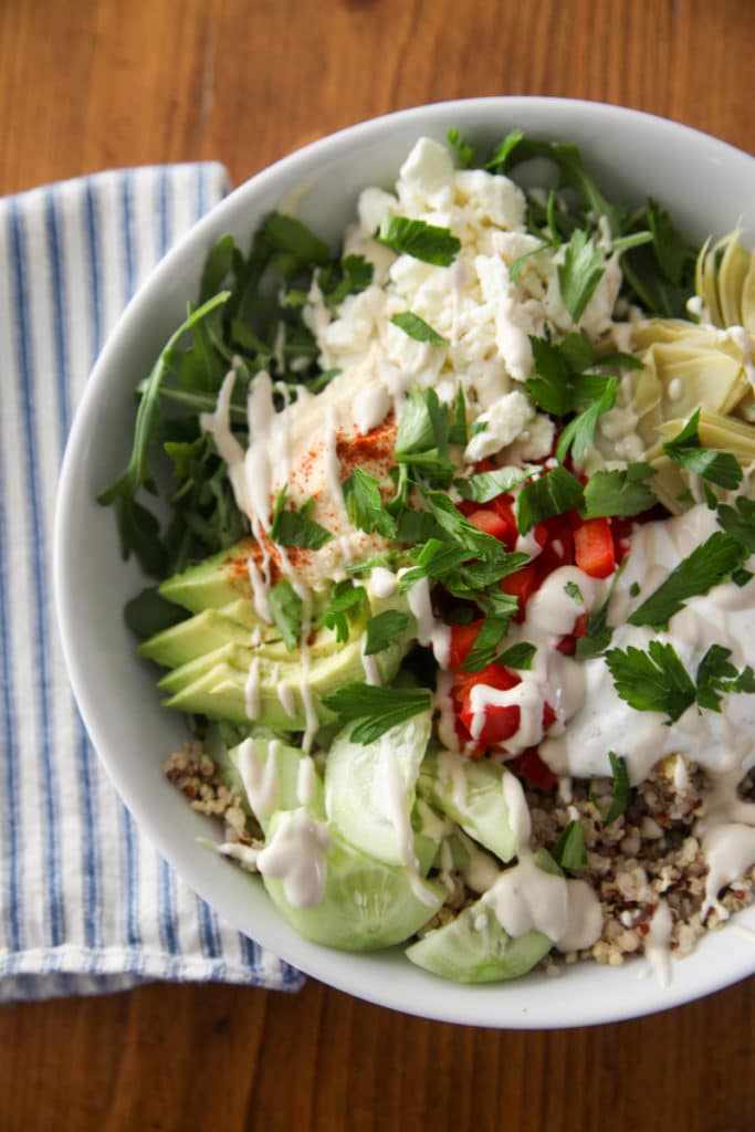 Mediterranean Bowl Recipe Mediterranean Grain Bowl Recipe