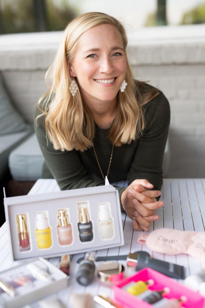 Beautycounter Compensation Plan kath younger with beautycounter products | Beautycounter Compensation Plan