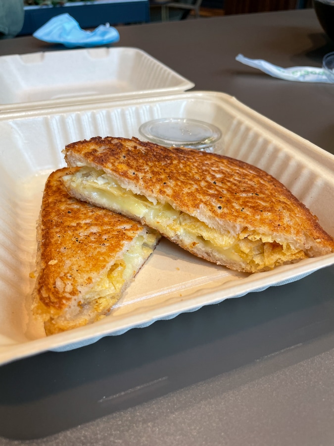 Ooey Gooey Crispy grilled cheese Ooey Gooey Crispy grilled cheese