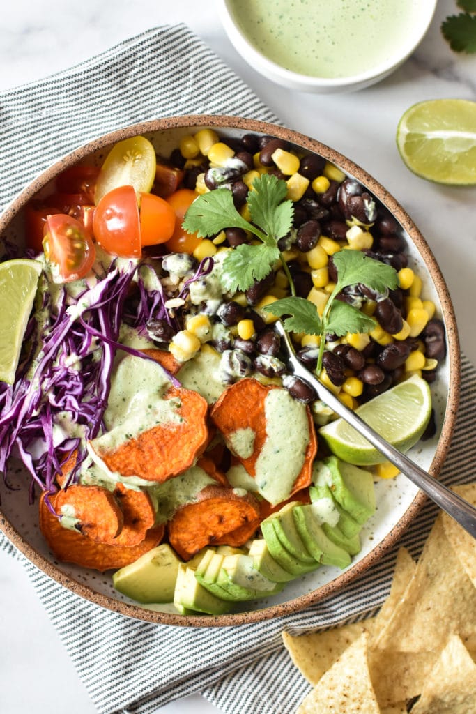 plant-based Buddha Bowl