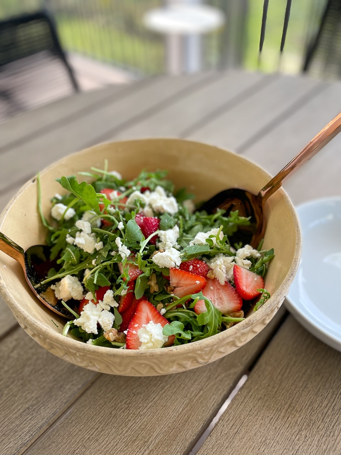 Arugula Goat Cheese Salad recipe