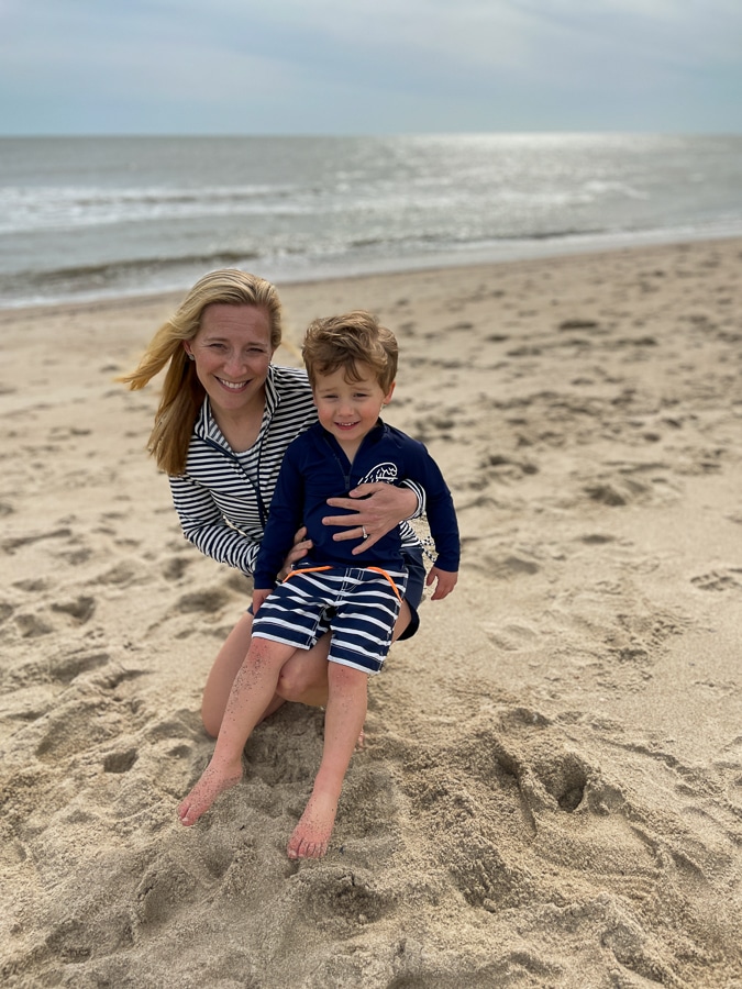 mom and son Spring Break at BHI In April