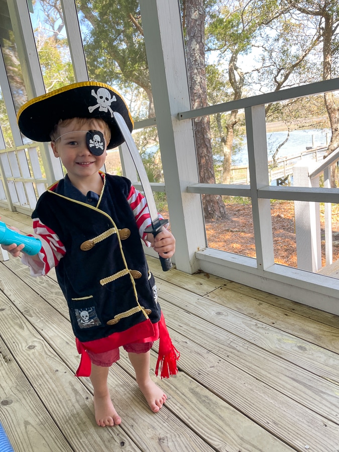 full-on pirate costume full-on pirate costume