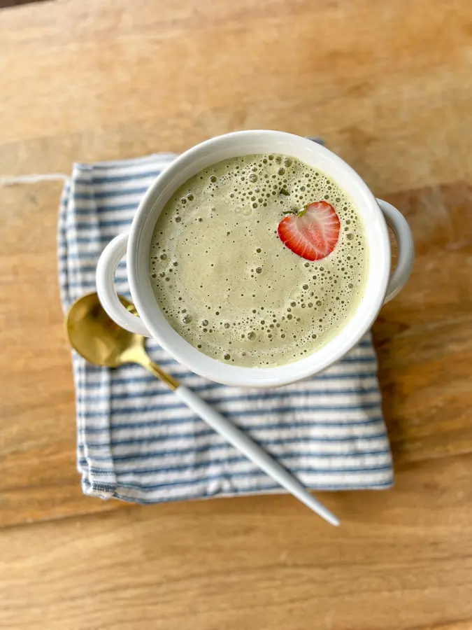 Strawberry Peach Smoothie | How To Enjoy Fruit All Year