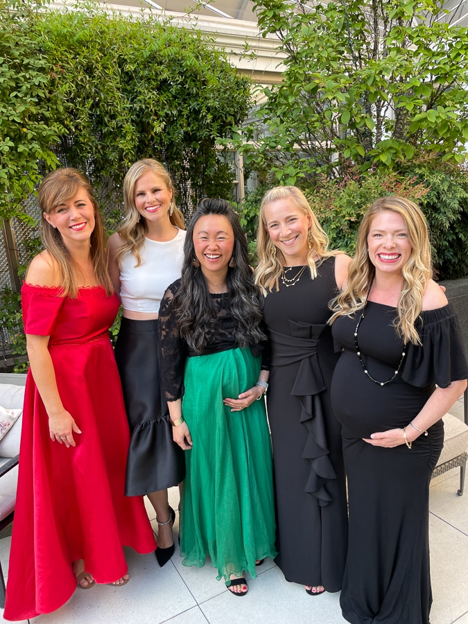 consultants in gown Beautycounter Advocacy Trip to DC