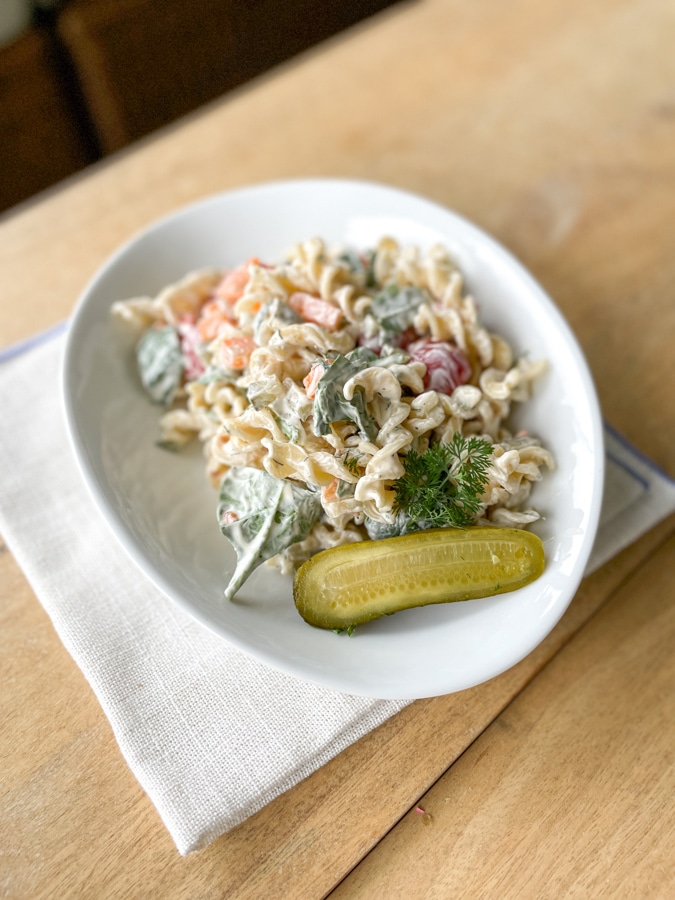 Dill Pickle Pasta Dill Pickle Pasta Salad Recipe