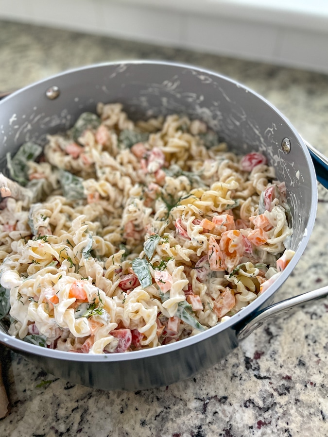 Dill Pickle Pasta Salad recipe Dill Pickle Pasta Salad recipe