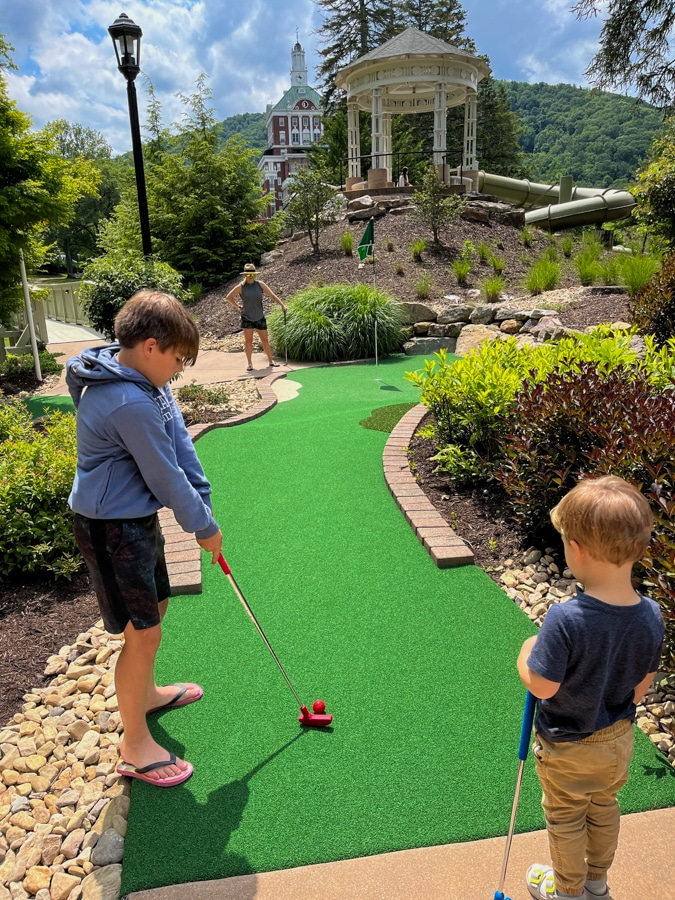 Mini Golf at The Homestead Mini Golf at The Homestead