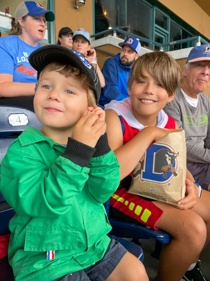 Baseball Game in Hillsborough Durham Bulls Baseball Game | Summer in Hillsborough